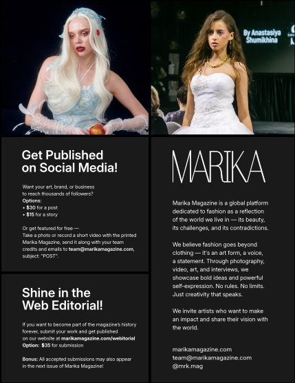 MARIKA MAGAZINE FASHION & GLAMOUR (ISSUE 5723 - JUNE), page 2