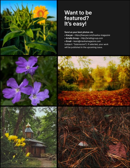 MARIKA MAGAZINE NATURE & TRAVELS (ISSUE 6016 - NOVEMBER), page 3