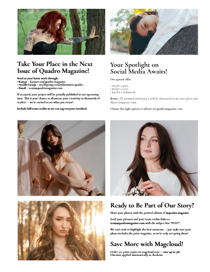 QUADRO MAGAZINE - PORTRAIT JUNE (Vol 1652), page 3