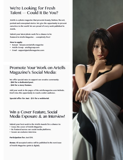 ARTELLS MAGAZINE - PORTRAIT AUGUST (Vol 3502), page 3