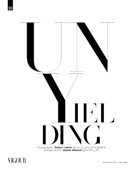 VIGOUR MAGAZINE The Black And White | June 2026 | Issue 04, page 10