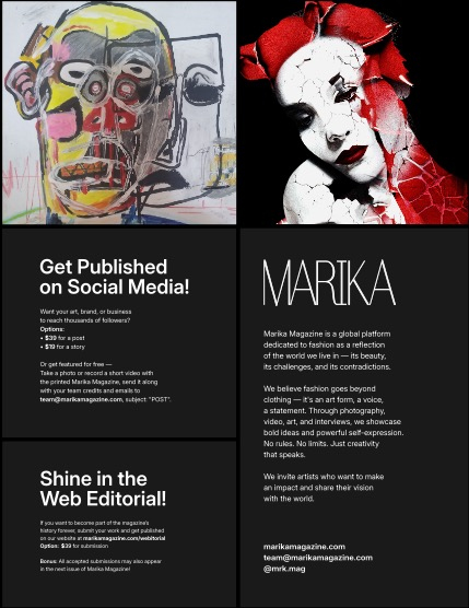 MARIKA MAGAZINE FINE-ART & AI (ISSUE 6309 - June), page 2