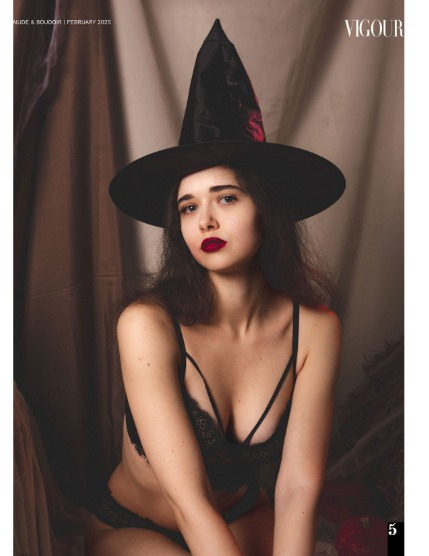 VIGOUR MAGAZINE Nude & Boudoir | February 2025 | Issue 07, page 5