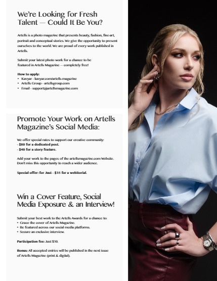 ARTELLS MAGAZINE - PORTRAIT SEPTEMBER (Vol 3578), page 3