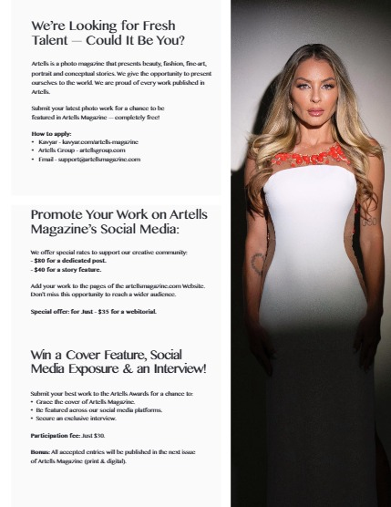 ARTELLS MAGAZINE - PORTRAIT JULY (Vol 3441), page 3