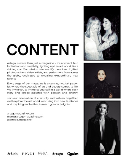 ARTEGO MAGAZINE - PORTRAIT JULY ISSUE 1437, page 2