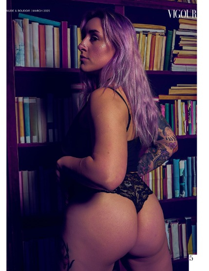 VIGOUR MAGAZINE Nude & Boudoir | March 2025 | Issue 01, page 5
