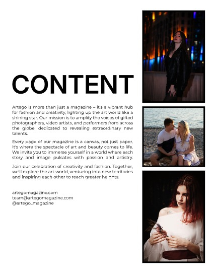 ARTEGO MAGAZINE -  PORTRAIT DECEMBER ISSUE 1170, page 2