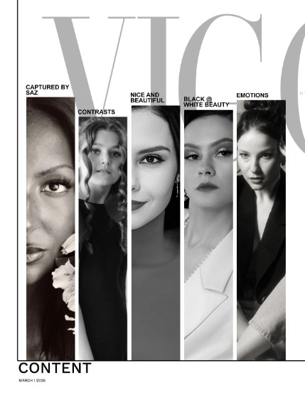 VIGOUR MAGAZINE The Black And White | March 2026 | Issue 02, page 2