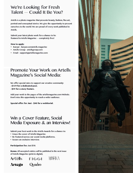 ARTELLS MAGAZINE - PORTRAIT APRIL (Vol 4020), page 3