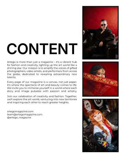 ARTEGO MAGAZINE - PORTRAIT JUNE ISSUE 1406, page 2