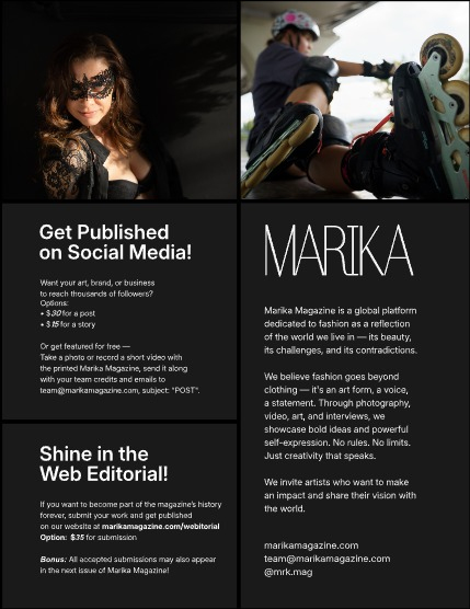 MARIKA MAGAZINE PORTRAIT (ISSUE 6058 - DECEMBER), page 2