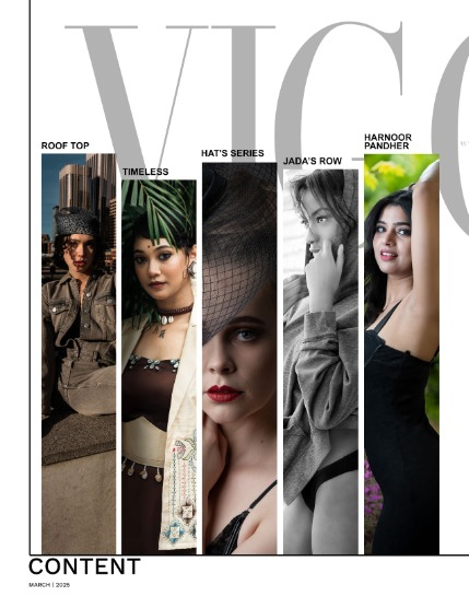 VIGOUR MAGAZINE The Art of Style | March 2025 | Issue 02, page 2