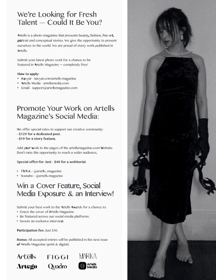 ARTELLS MAGAZINE - PORTRAIT JULY (Vol 4187), page 3