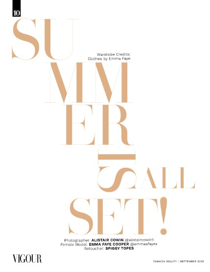 VIGOUR MAGAZINE Fashion & Beauty | September 2025 | Issue 07, page 10