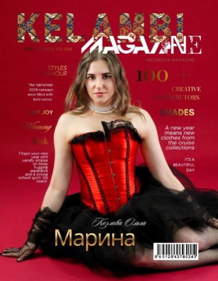Kelambi Magazine Fashion and Portrait February 2026 Vol 054, page 1