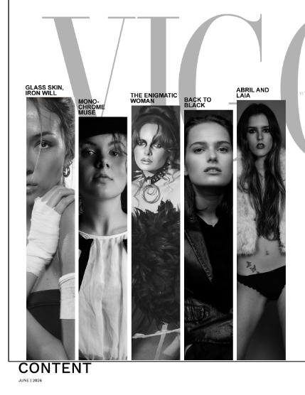 VIGOUR MAGAZINE The Black And White | June 2026 | Issue 01, page 2