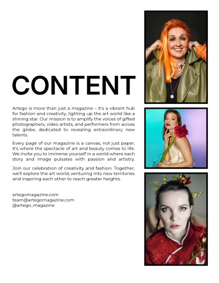 ARTEGO MAGAZINE - PORTRAIT MAY ISSUE 852, page 2