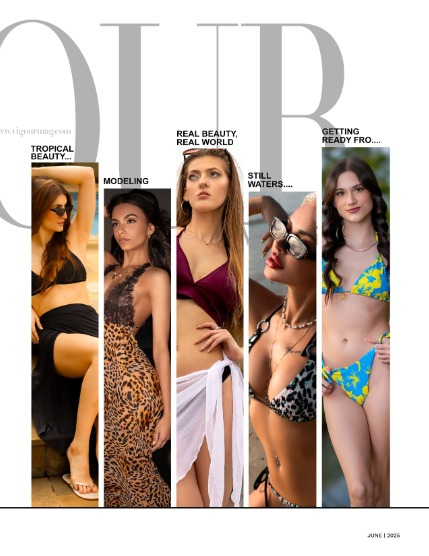 VIGOUR MAGAZINE Swimwear & Bikini | June 2025 | Issue 01, page 3