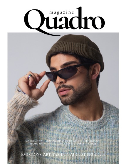 QUADRO MAGAZINE - EMOTIONS. ART. FASHION AUGUST (Vol 1209), page 1