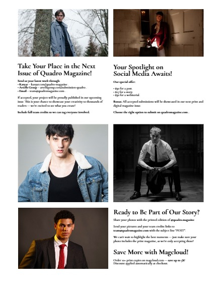 QUADRO MAGAZINE - MEN DECEMBER (Vol 1383), page 3