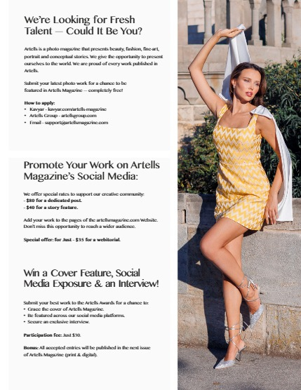 ARTELLS MAGAZINE - FASHION & GLAMOUR JANUARY (Vol 3818), page 3