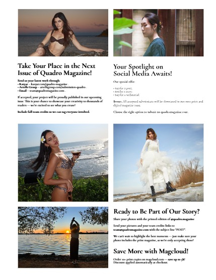 QUADRO MAGAZINE - PORTRAIT JUNE (Vol 1651), page 3