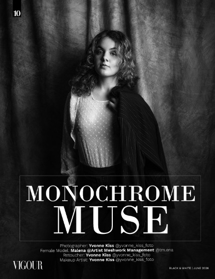 VIGOUR MAGAZINE The Black And White | June 2026 | Issue 01, page 10