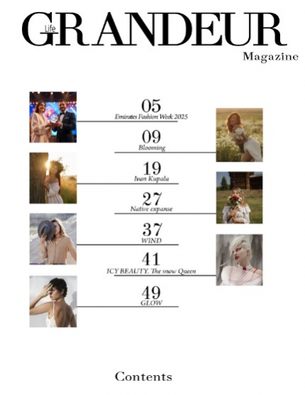 GRANDEUR LIFE Beauty AUGUST VOL 10/2025, page 2