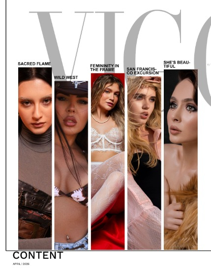 VIGOUR MAGAZINE Fashion & Beauty | April 2026 | Issue 07, page 2