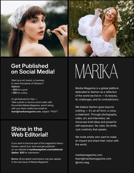 MARIKA MAGAZINE PORTRAIT (ISSUE 5815 - July), page 2