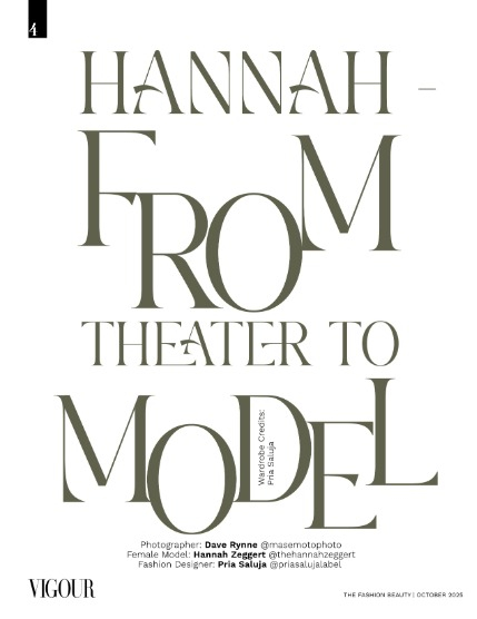 VIGOUR MAGAZINE Fashion & Beauty | October 2025 | Issue 11, page 4