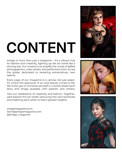 ARTEGO MAGAZINE - PORTRAIT NOVEMBER ISSUE 1130, page 2