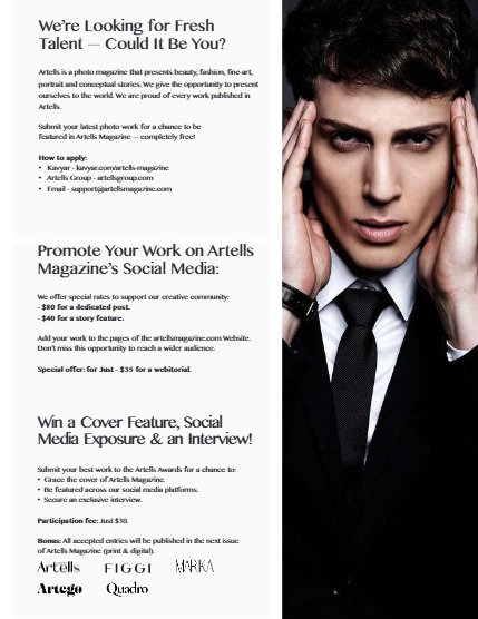 ARTELLS MAGAZINE - MEN MARCH (Vol 3921), page 3