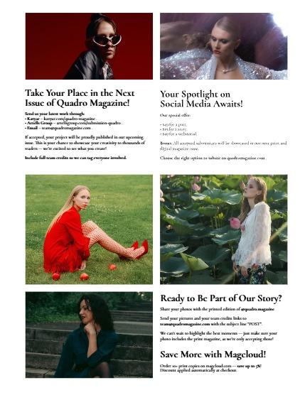 QUADRO MAGAZINE - FASHION & GLAMOUR OCTOBER (Vol 1734), page 3