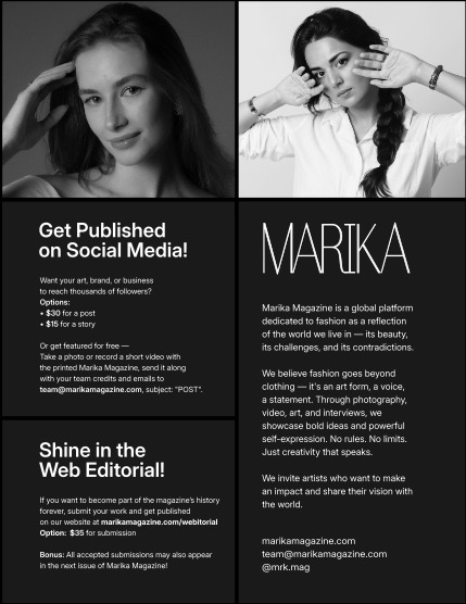 MARIKA MAGAZINE PORTRAIT (ISSUE 6180 - February), page 2