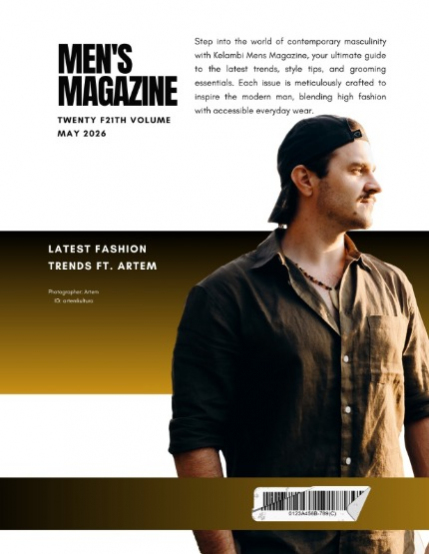 Kelambi Magazine Men Fashion Portrait May 2026 Vol 021, page 2