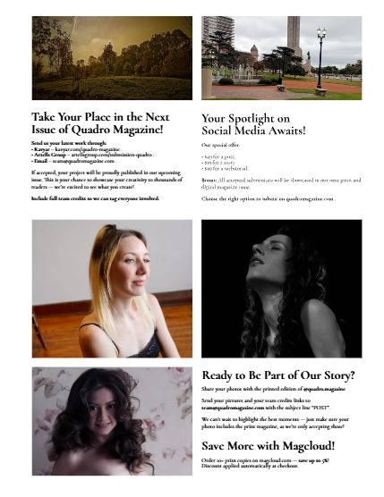 QUADRO MAGAZINE - PORTRAIT SEPTEMBER (Vol 1732), page 3