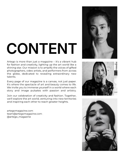 ARTEGO MAGAZINE - PORTRAIT MARCH ISSUE 769, page 2