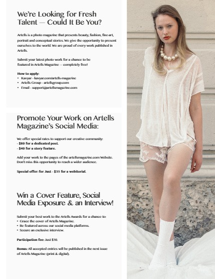 ARTELLS MAGAZINE - PORTRAIT AUGUST (Vol 3494), page 3