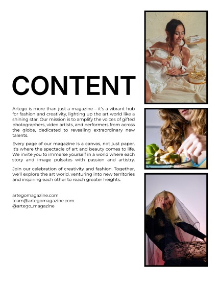 ARTEGO MAGAZINE - PORTRAIT DECEMBER ISSUE 1174, page 2