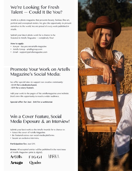 ARTELLS MAGAZINE - PORTRAIT JUNE (Vol 4127), page 3