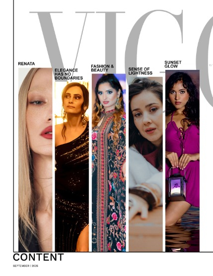VIGOUR MAGAZINE Fashion & Beauty | September 2025 | Issue 09, page 2