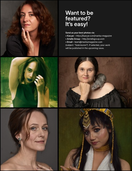 MARIKA MAGAZINE PORTRAIT  (ISSUE 5981 - OCTOBER), page 3