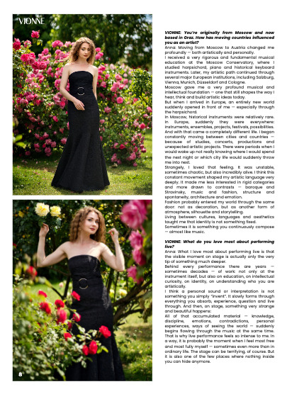 VIONNE Magazine - ISSUE #14 - JUNE, page 8