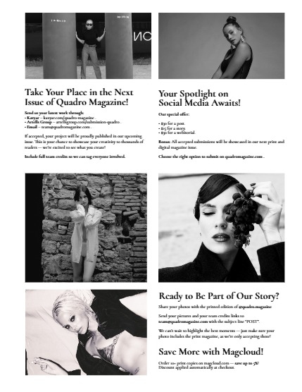 QUADRO MAGAZINE - PORTRAIT SEPTEMBER (Vol 1300), page 3