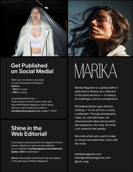 MARIKA MAGAZINE FINE-ART & AI (ISSUE 6193 - March), page 2