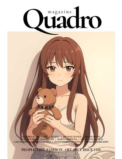 QUADRO MAGAZINE - PEOPLE. LIFE. FASHION. ART. JULY (Vol 1166), page 1