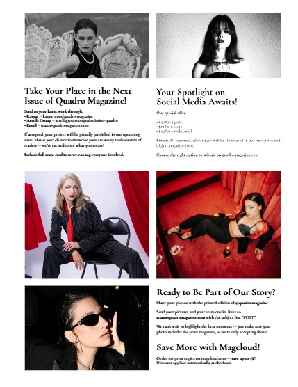 QUADRO MAGAZINE - PORTRAIT JULY (Vol 1683), page 3