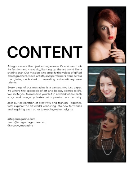 ARTEGO MAGAZINE - PORTRAIT MAY ISSUE 864, page 2